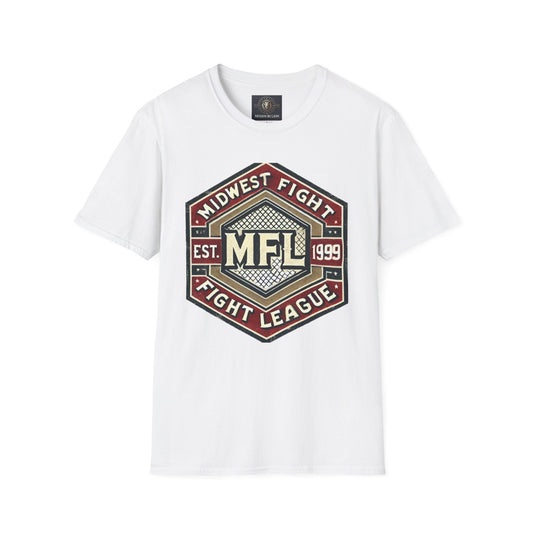 Midwest Fight League Unisex Softstyle T-Shirt - Fight Hard, Look Cool