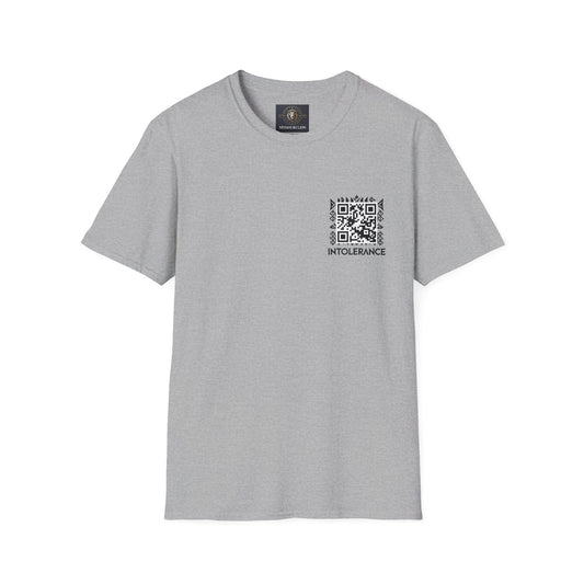 QRcode intolerance tshirt