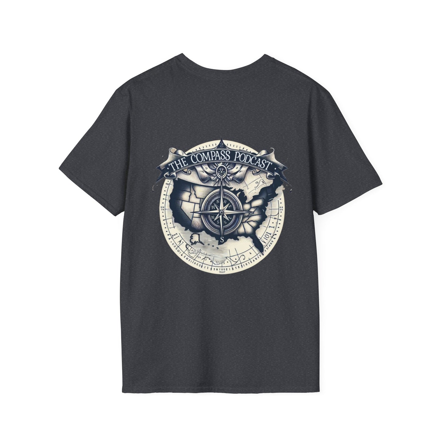 The Compass Podcast Unisex Softstyle T-Shirt