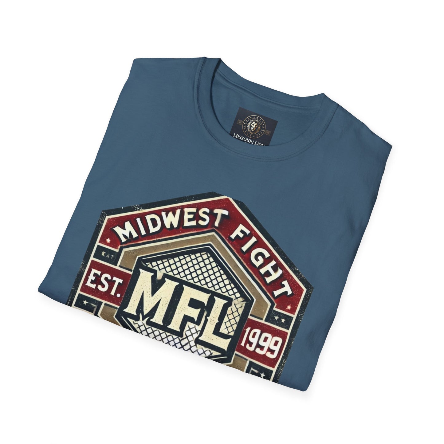 Midwest Fight League Unisex Softstyle T-Shirt - Fight Hard, Look Cool