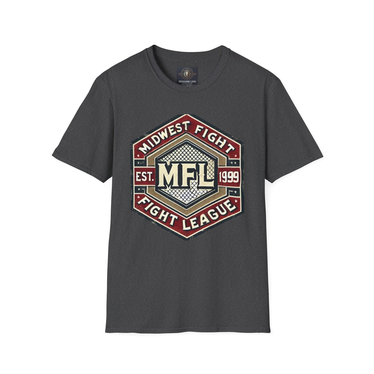 Midwest Fight League Unisex Softstyle T-Shirt - Fight Hard, Look Cool