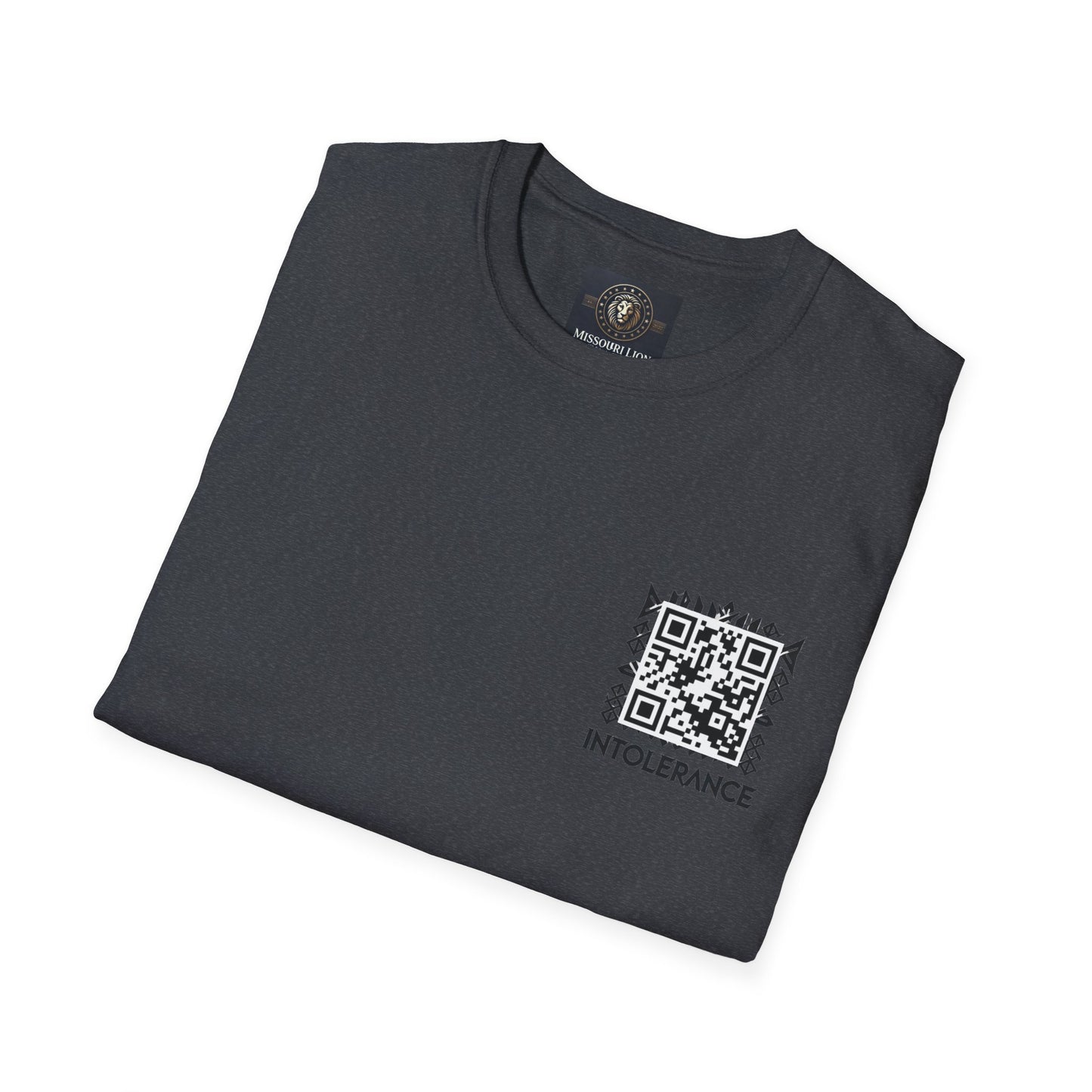 QRcode intolerance tshirt