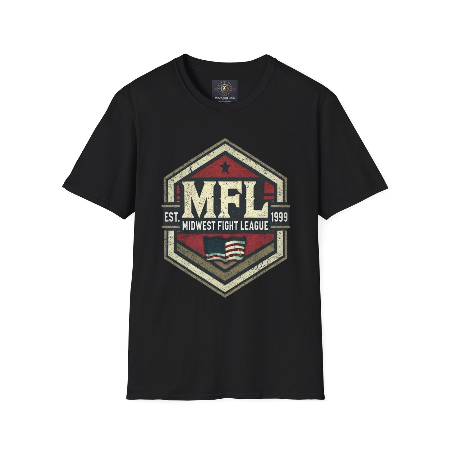 Midwest Fight League Vintage Graphic T-Shirt