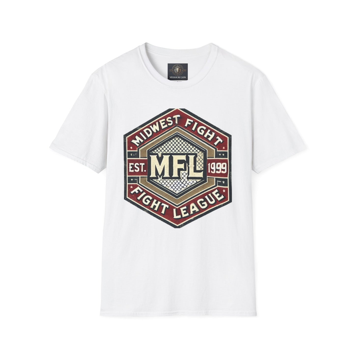 Midwest Fight League Unisex Softstyle T-Shirt - Fight Hard, Look Cool