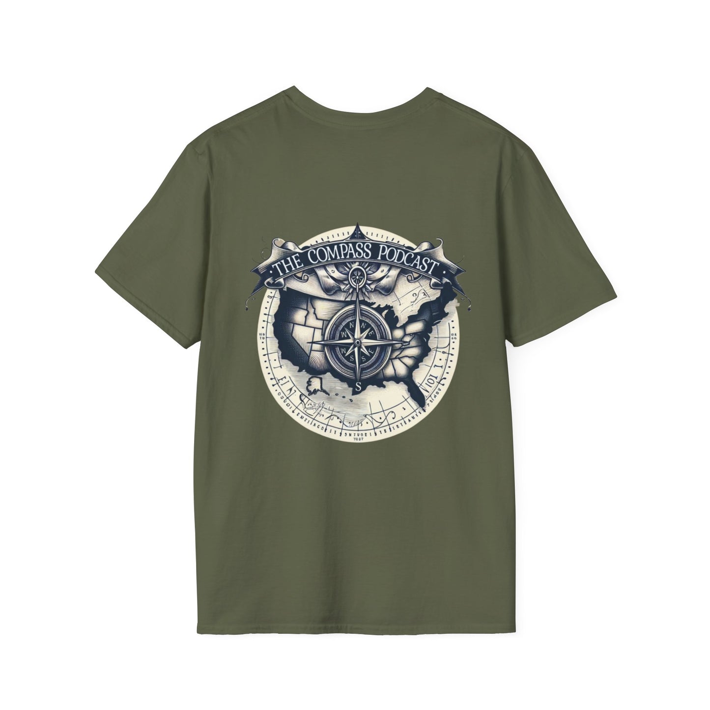 The Compass Podcast Unisex Softstyle T-Shirt