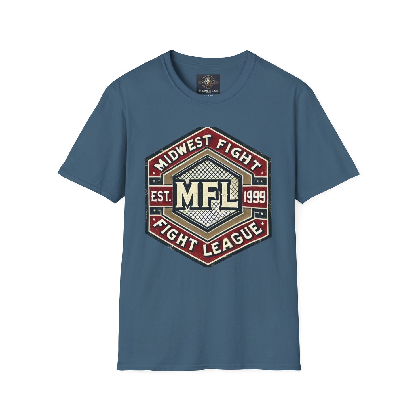 Midwest Fight League Unisex Softstyle T-Shirt - Fight Hard, Look Cool