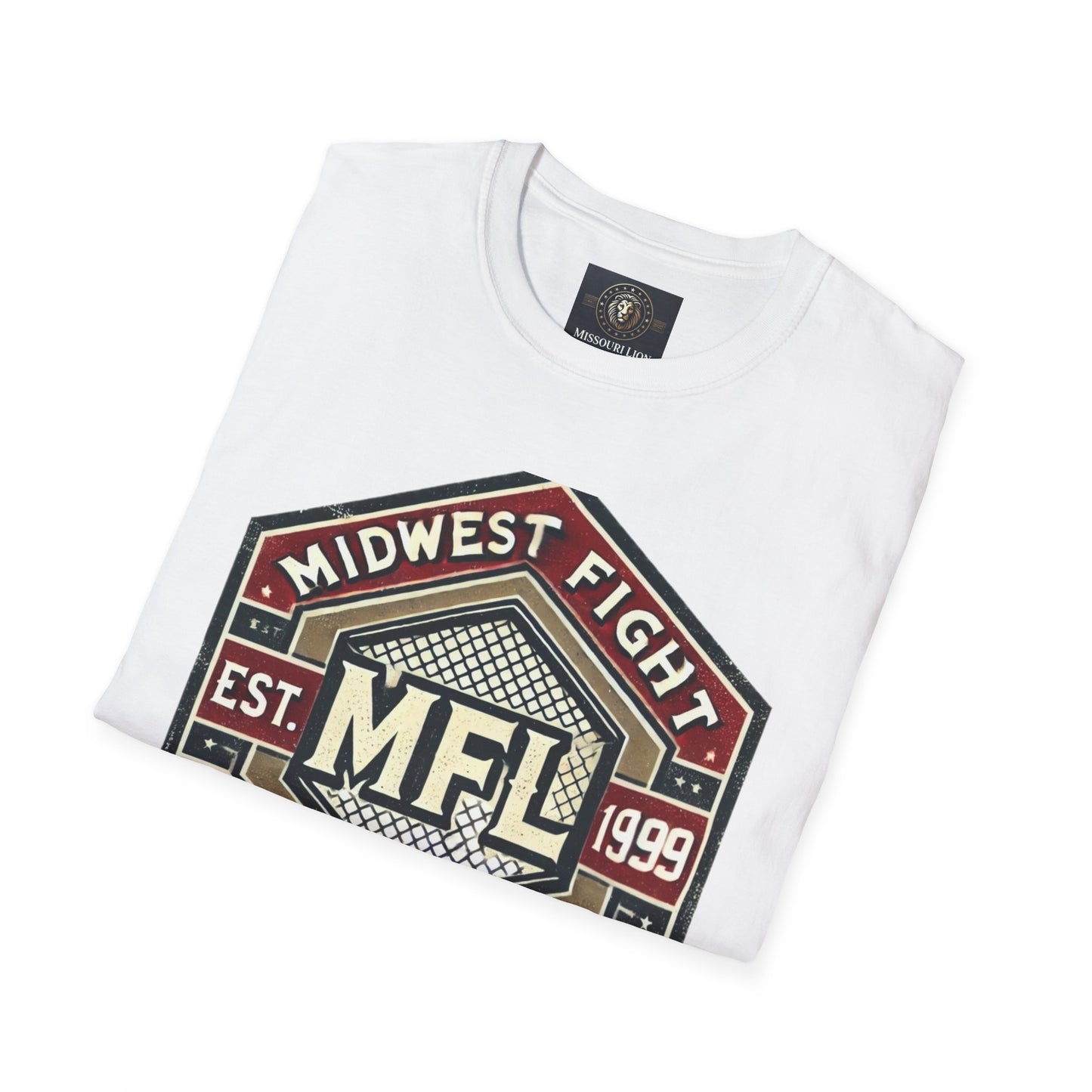 Midwest Fight League Unisex Softstyle T-Shirt - Fight Hard, Look Cool