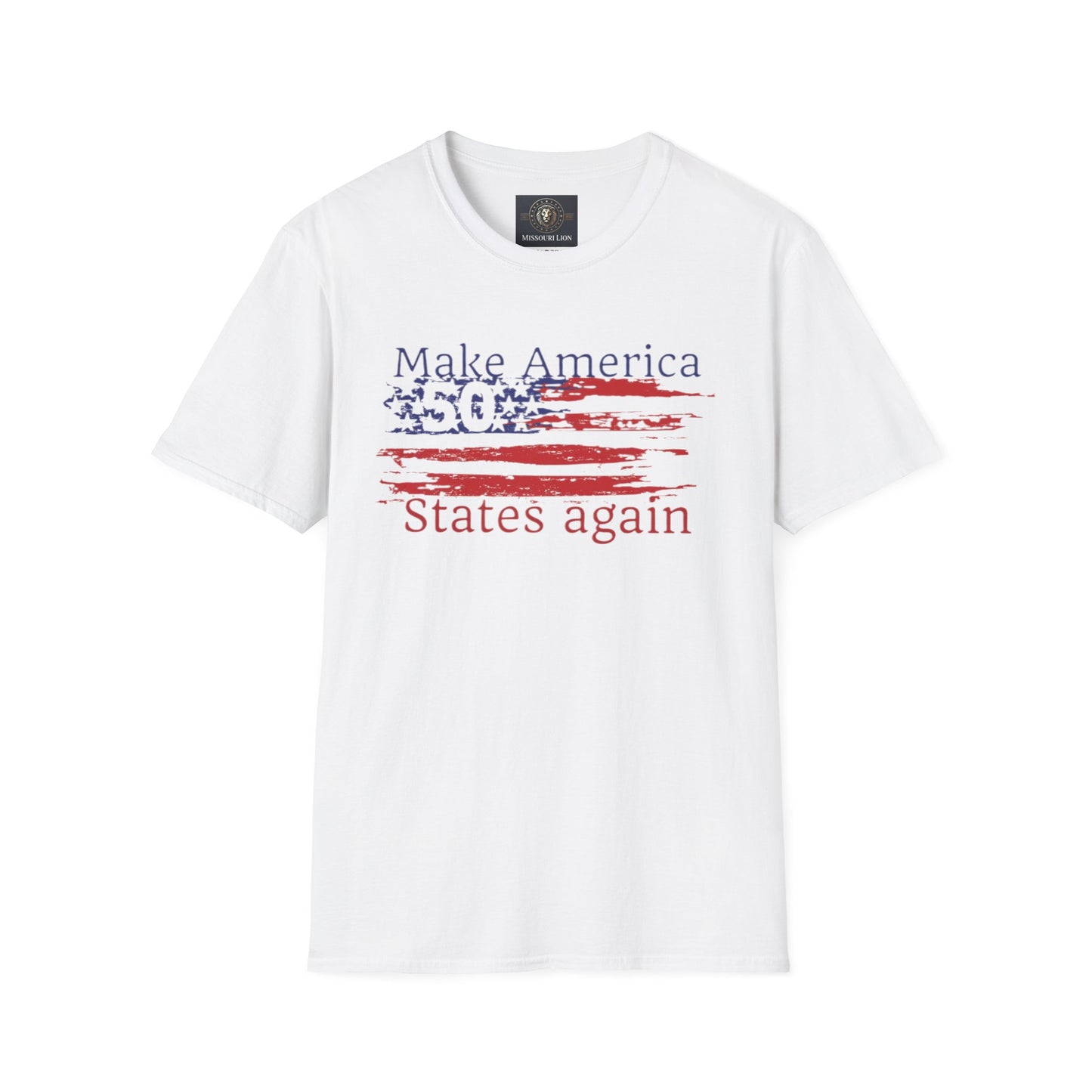 Make America 50 States Again Unisex Softstyle T-Shirt