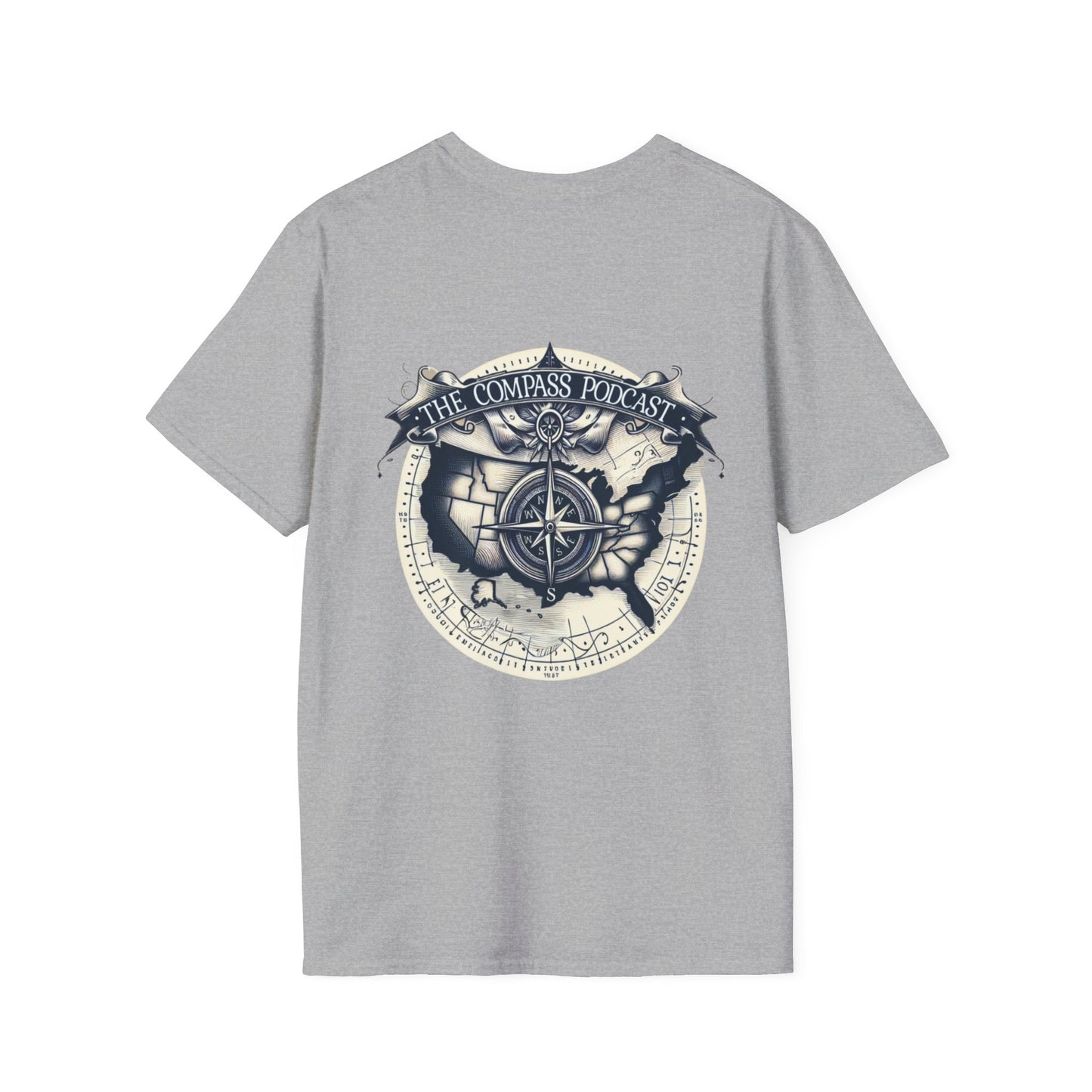 The Compass Podcast Unisex Softstyle T-Shirt