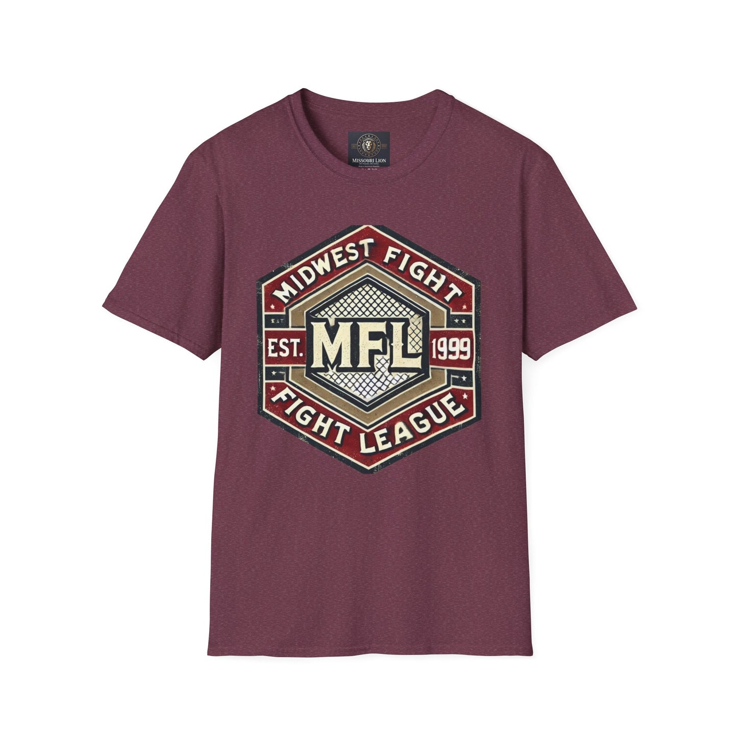 Midwest Fight League Unisex Softstyle T-Shirt - Fight Hard, Look Cool