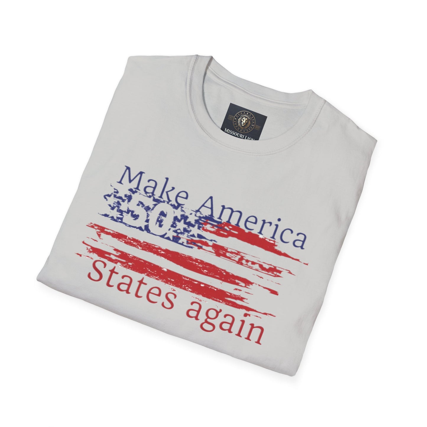 Make America 50 States Again Unisex Softstyle T-Shirt