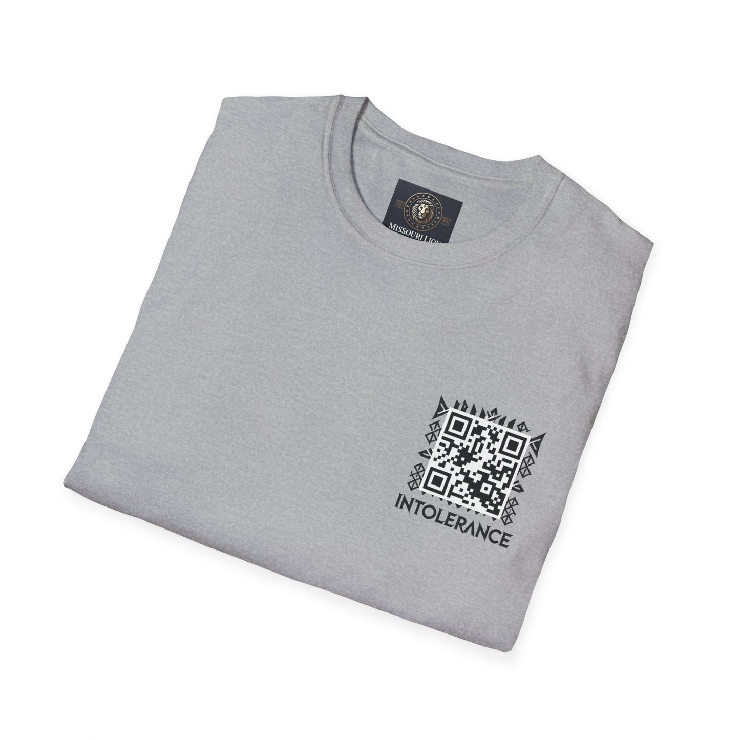 QRcode intolerance tshirt