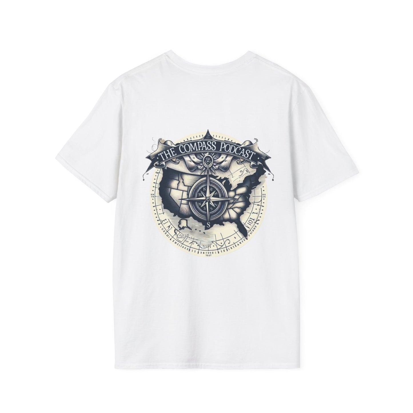 The Compass Podcast Unisex Softstyle T-Shirt