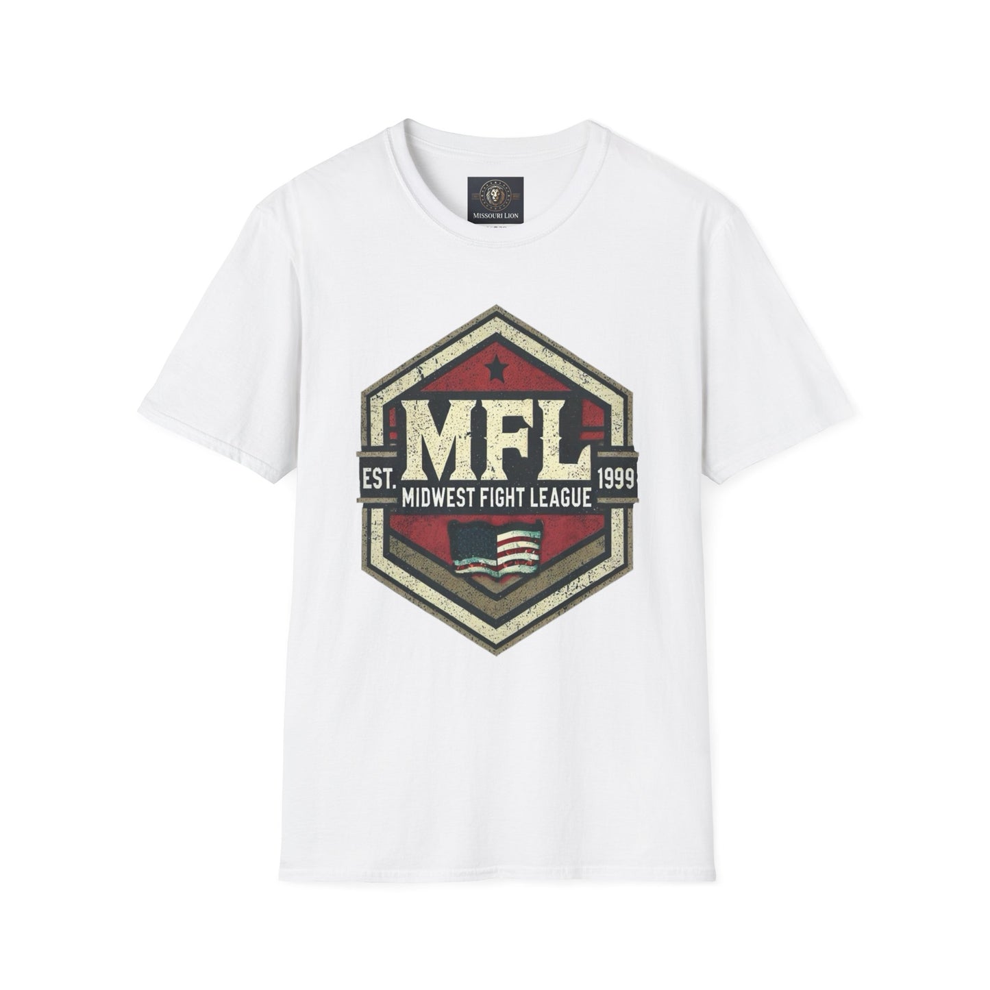 Midwest Fight League Vintage Graphic T-Shirt