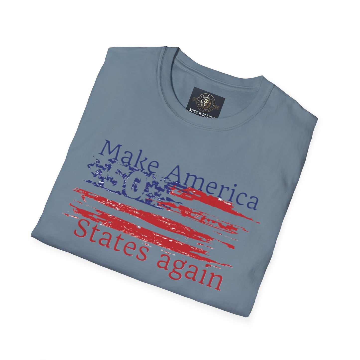 Make America 50 States Again Unisex Softstyle T-Shirt