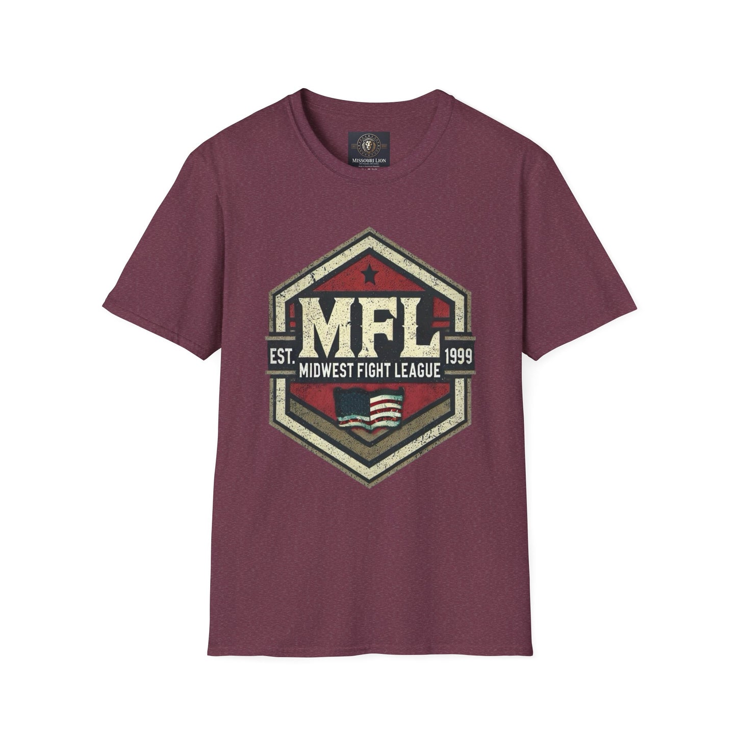 Midwest Fight League Vintage Graphic T-Shirt