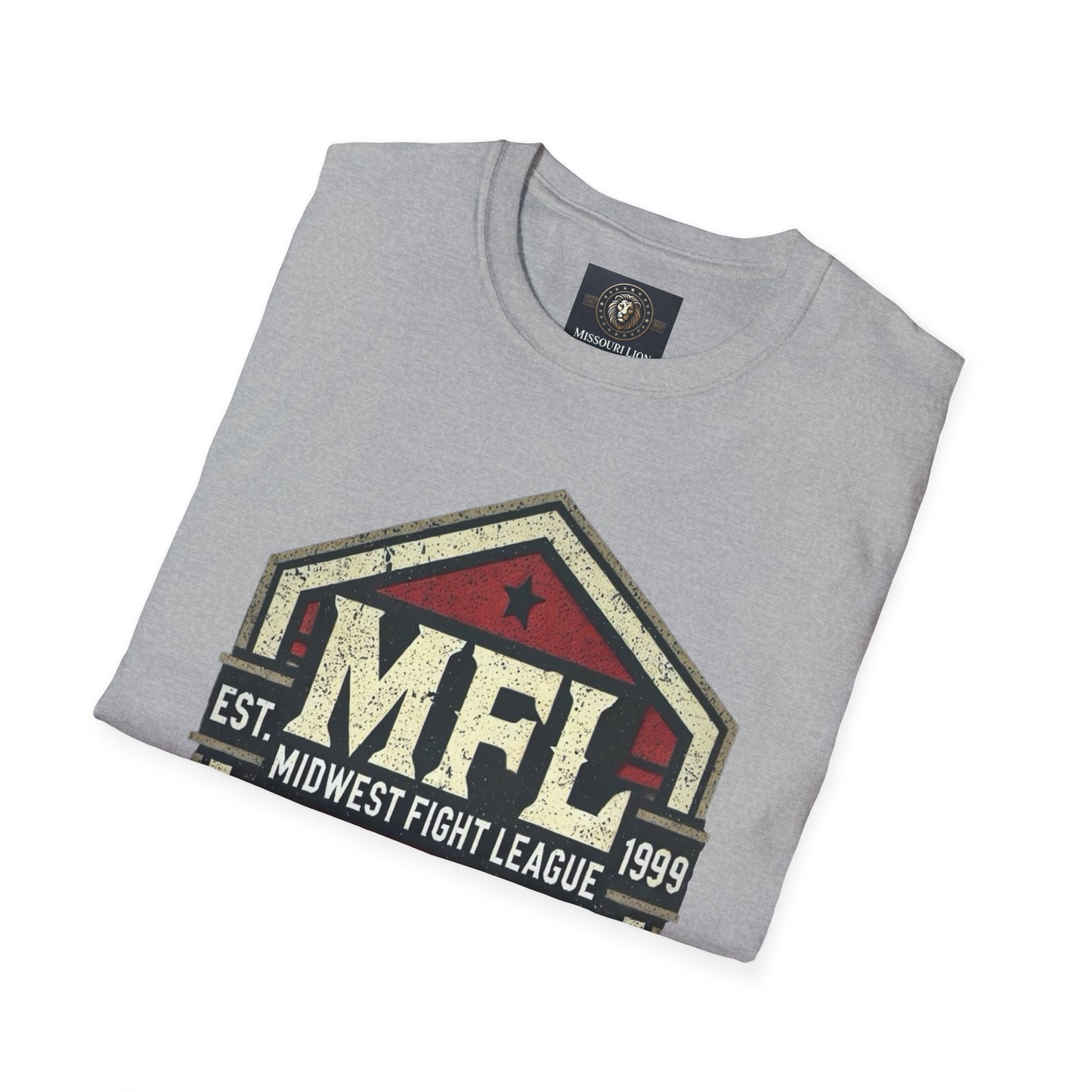 Midwest Fight League Vintage Graphic T-Shirt