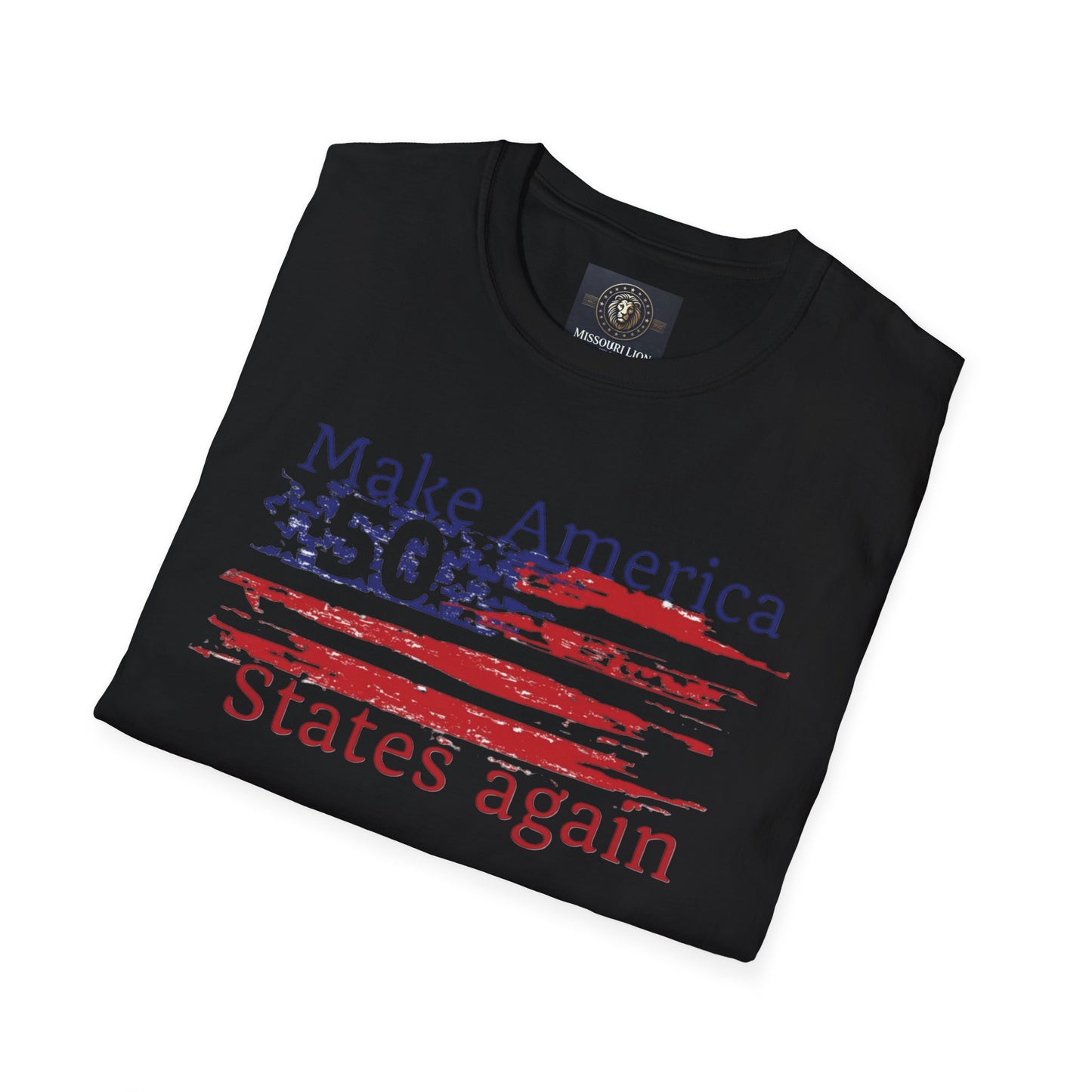 Make America 50 States Again Unisex Softstyle T-Shirt