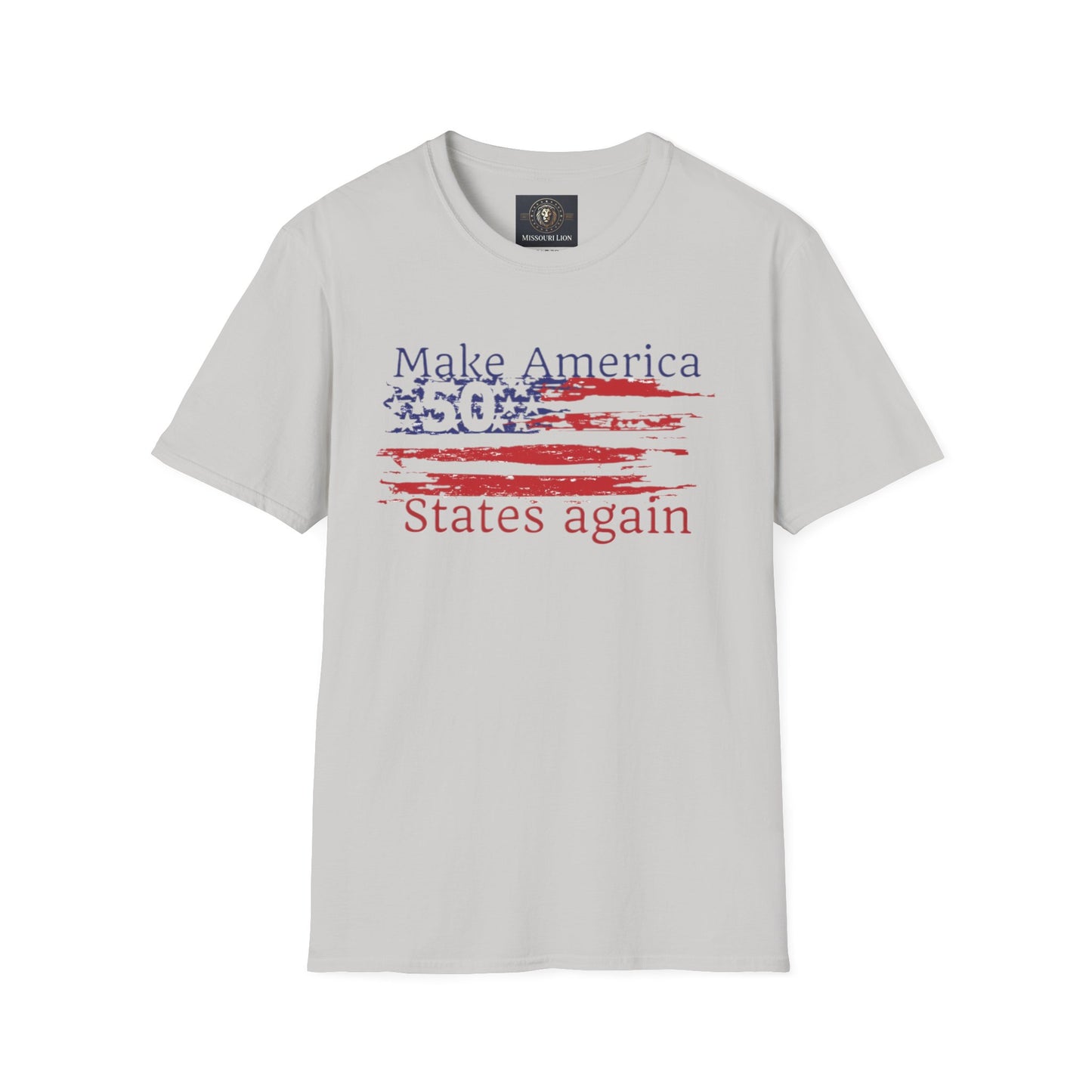 Make America 50 States Again Unisex Softstyle T-Shirt