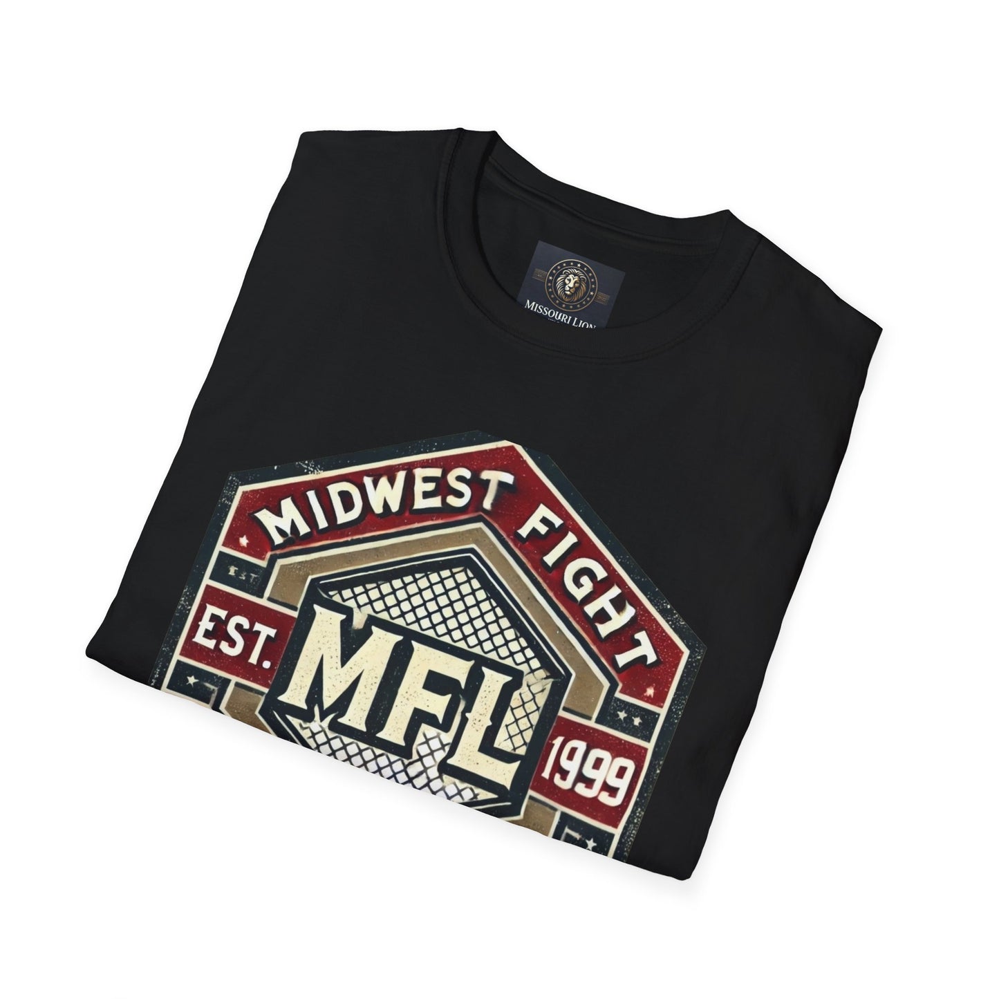 Midwest Fight League Unisex Softstyle T-Shirt - Fight Hard, Look Cool