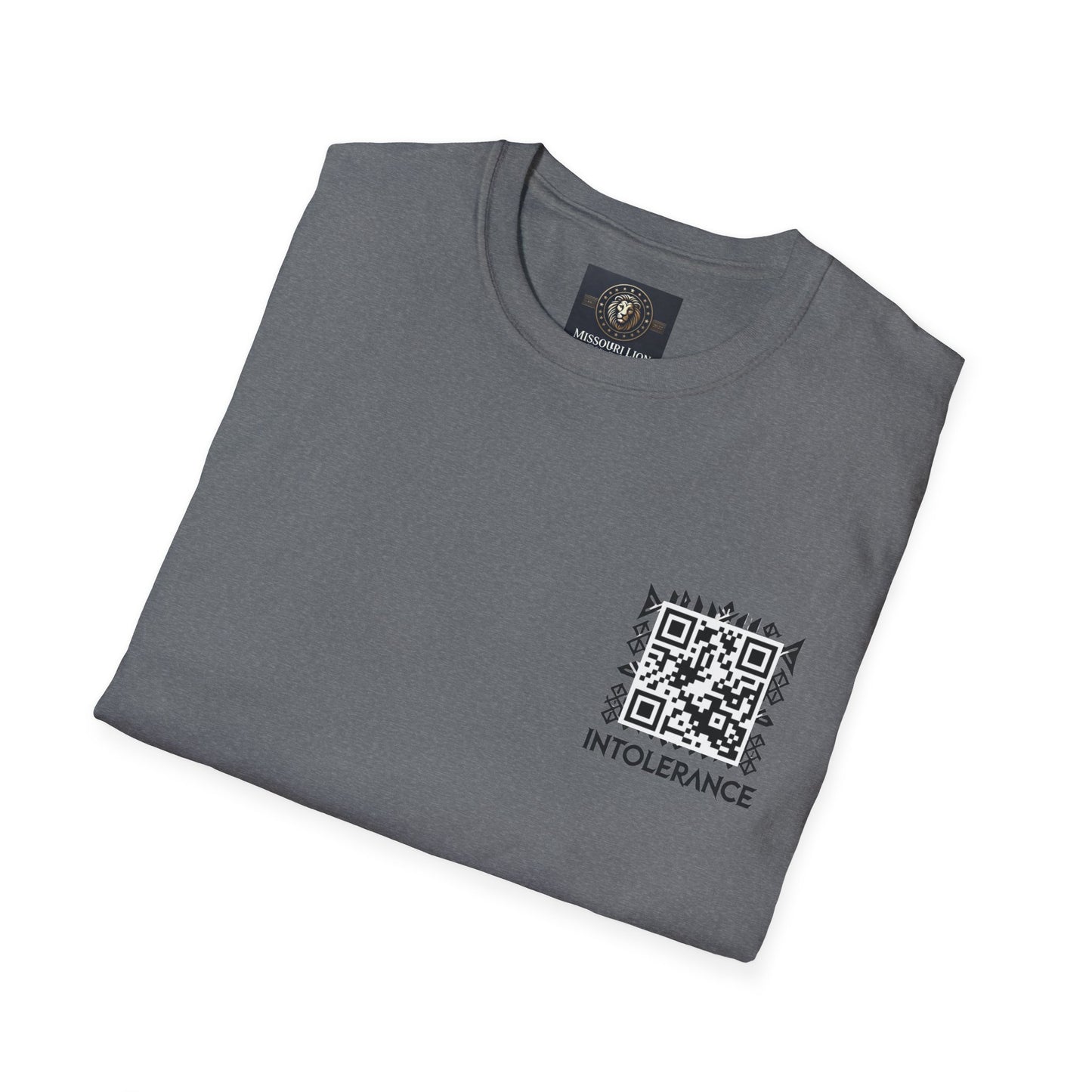 QRcode intolerance tshirt