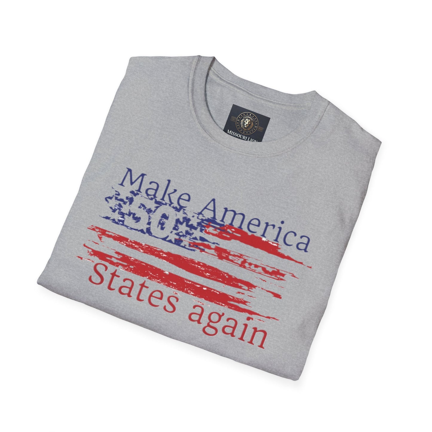 Make America 50 States Again Unisex Softstyle T-Shirt