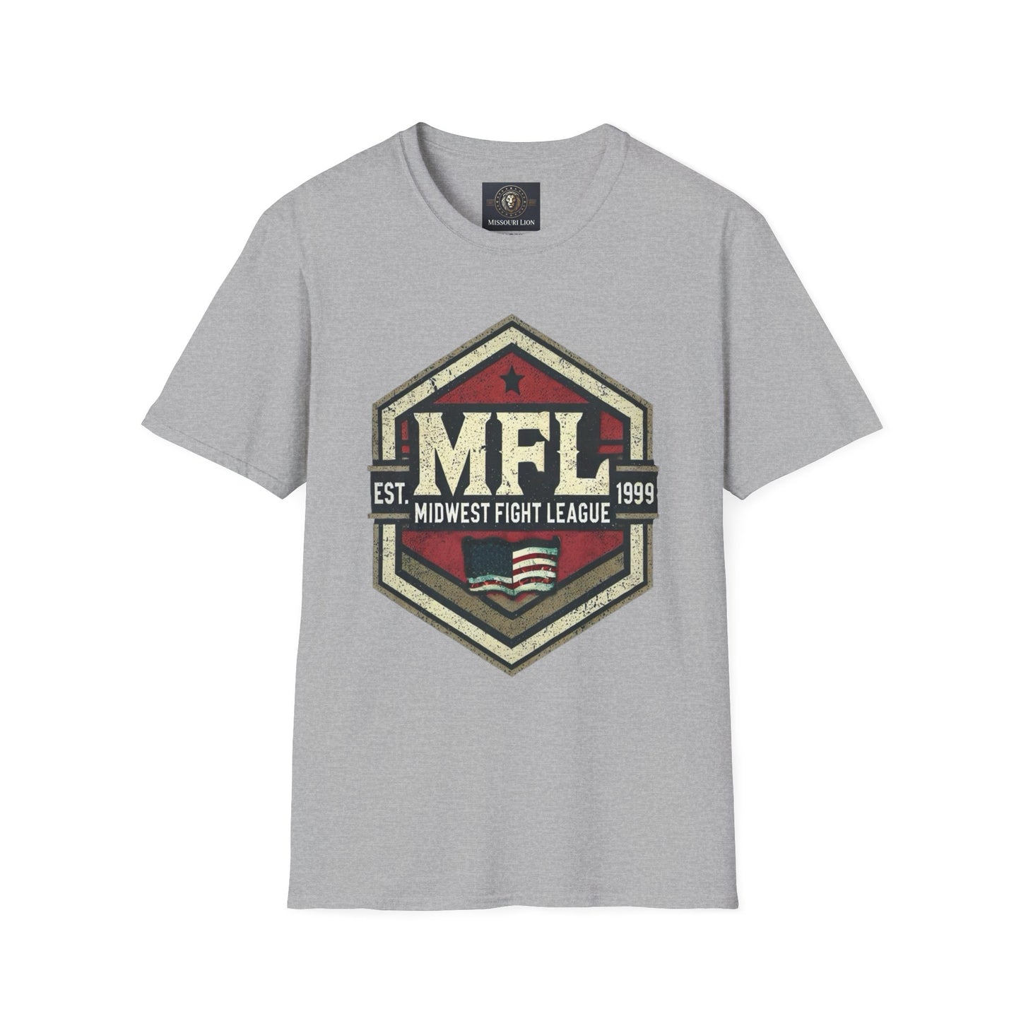 Midwest Fight League Vintage Graphic T-Shirt