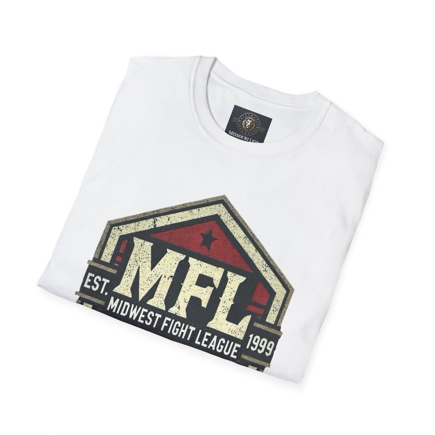 Midwest Fight League Vintage Graphic T-Shirt