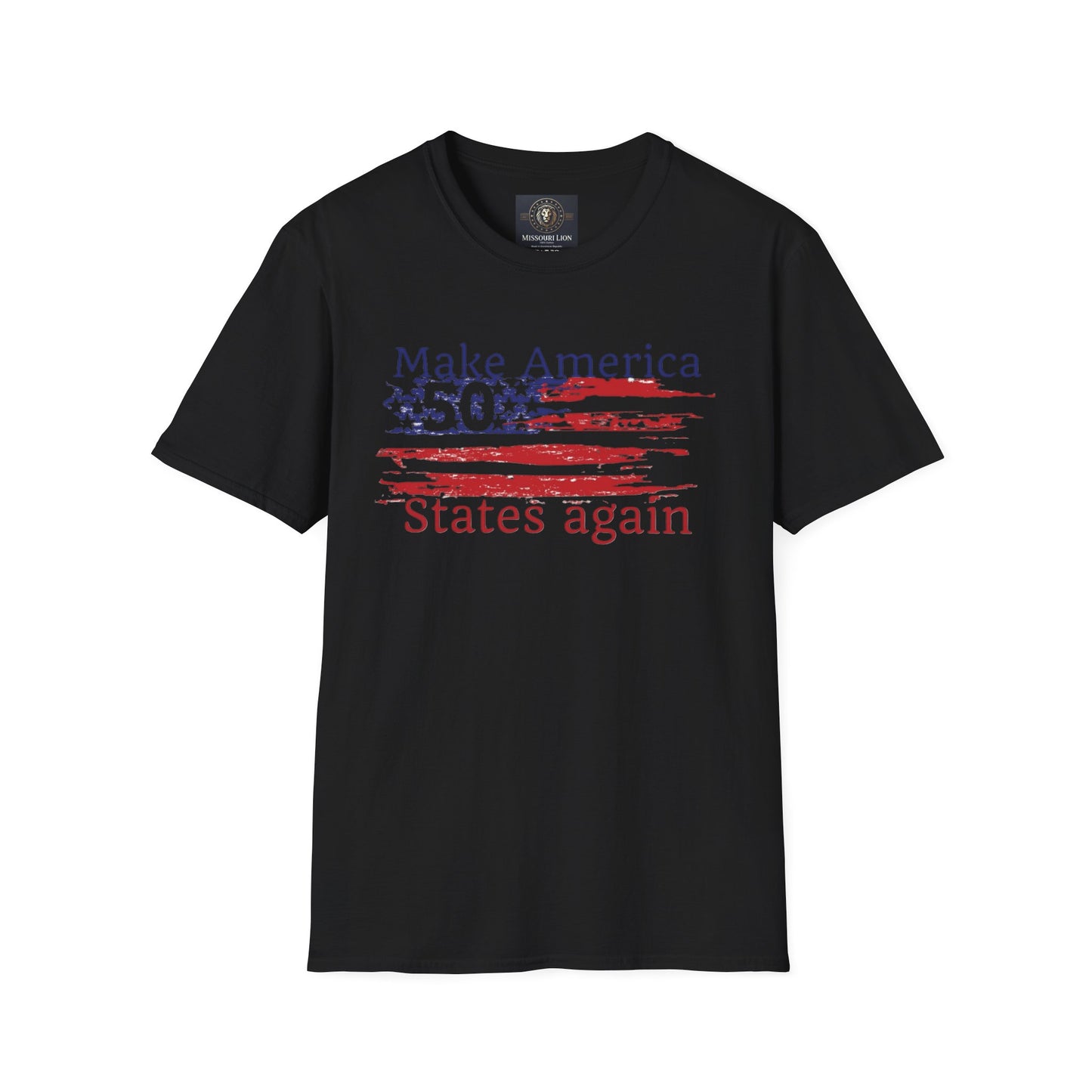 Make America 50 States Again Unisex Softstyle T-Shirt