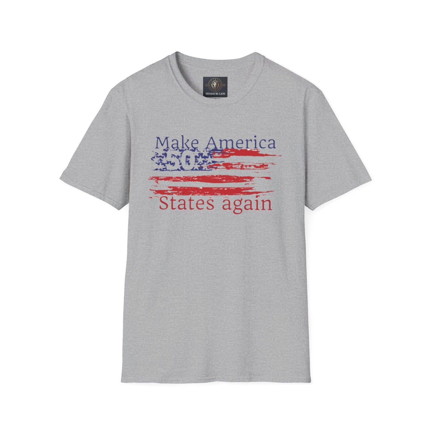 Make America 50 States Again Unisex Softstyle T-Shirt