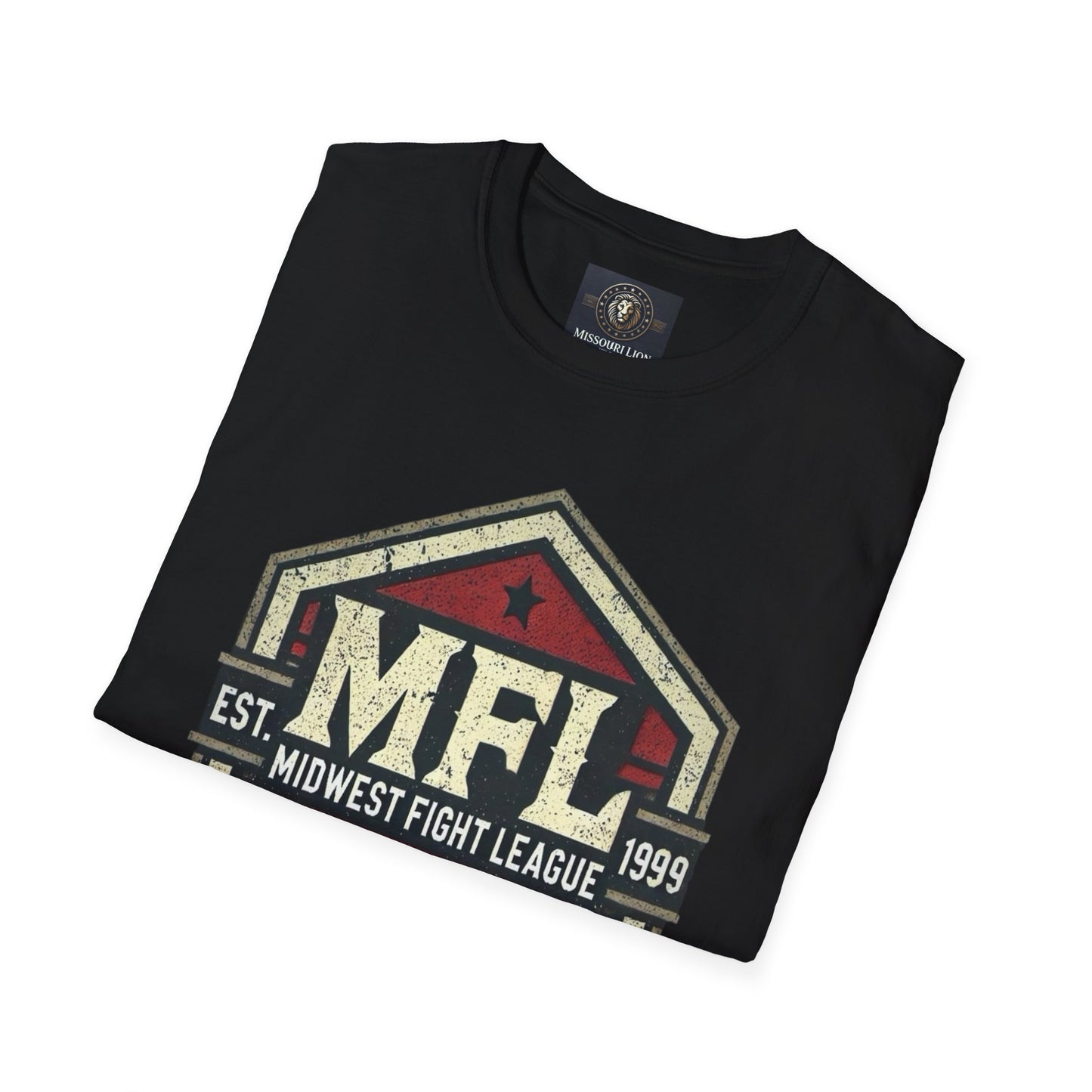 Midwest Fight League Vintage Graphic T-Shirt