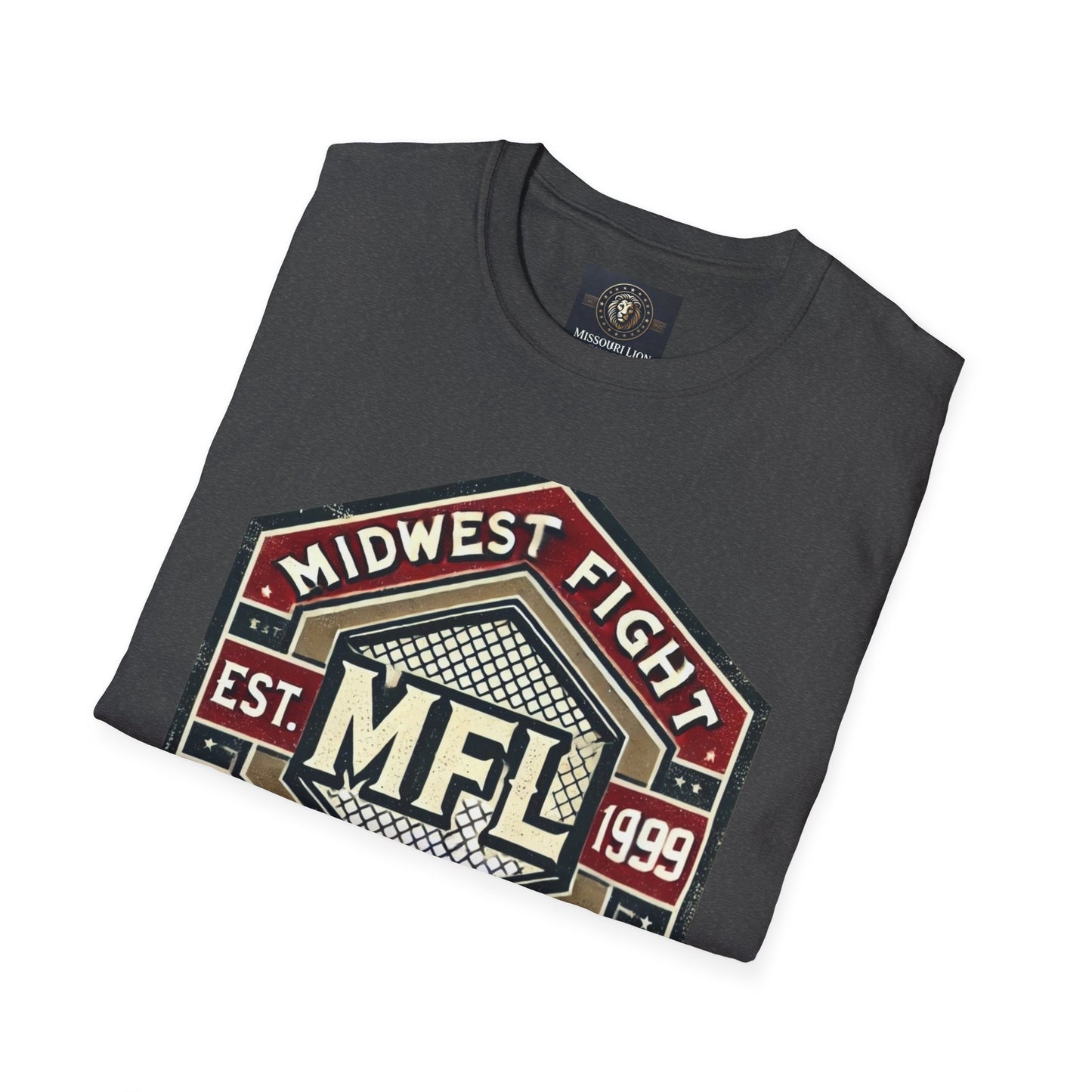 Midwest Fight League Unisex Softstyle T-Shirt - Fight Hard, Look Cool