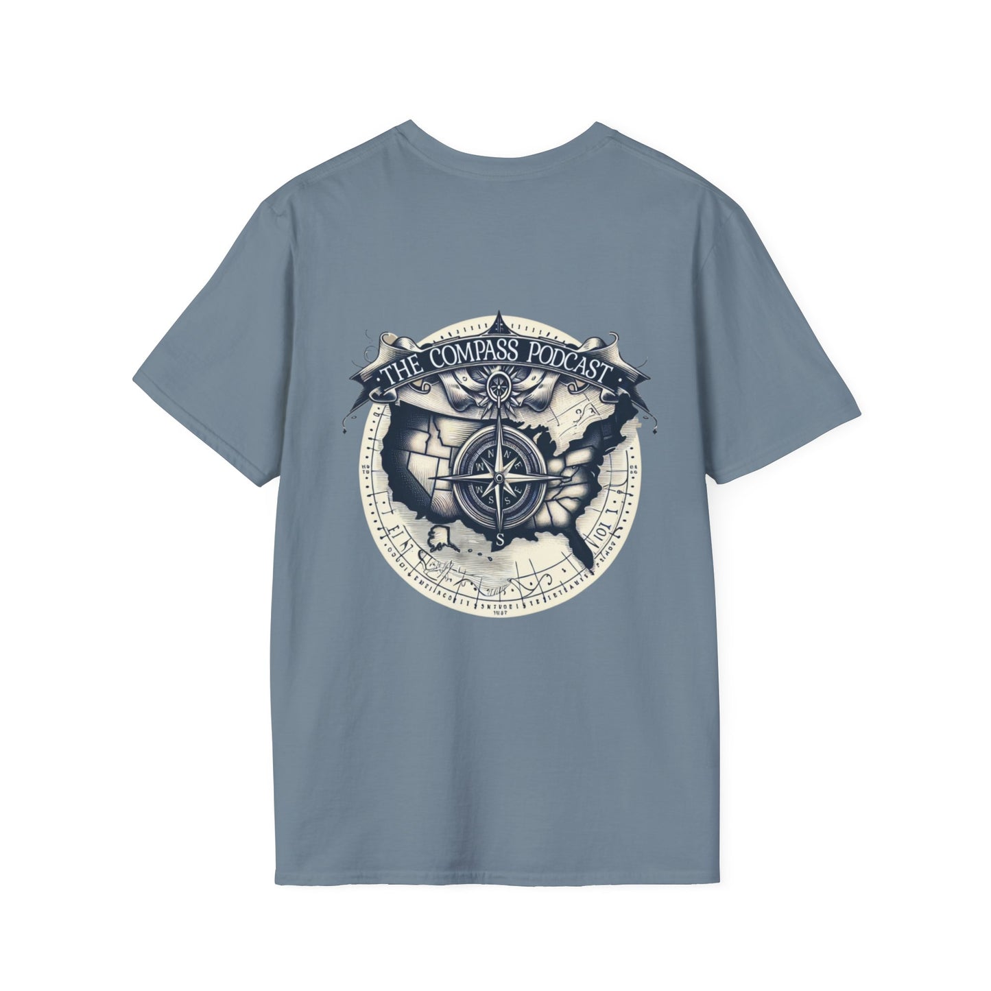 The Compass Podcast Unisex Softstyle T-Shirt